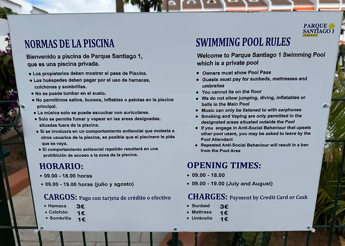 2 Bedrooms Playa Americas Parque Santiago I Heated Pool Apartament Playa de las Americas (Tenerife)